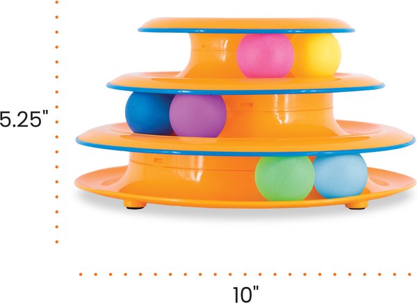 Show full view: Catstages Tower of Tracks Cat Toy slide 8 of 12