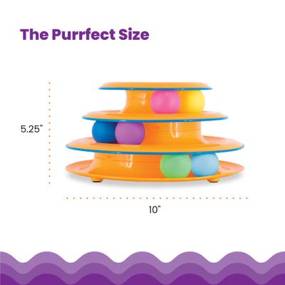 Show full view: Catstages Tower of Tracks Interactive Cat Toy slide 6 of 13