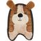 Show in main carousel: Outward Hound Durablez Puppy Tough Plush Dog Toy, Brown, X-Small slide 1 of 10