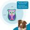 Show in main carousel: Outward Hound Durablez Owl Tough Plush Dog Toy, Purple, X-Small slide 3 of 9