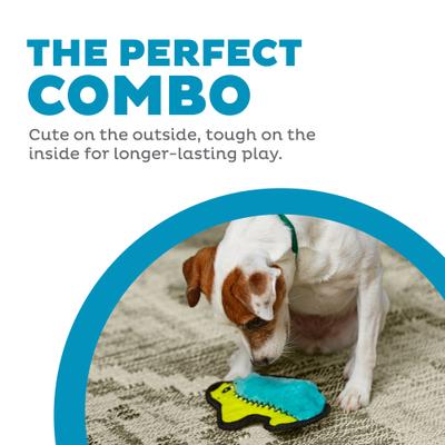 Show full view: Outward Hound Durablez Tough Plush Dog Toy, Hedgehog, X-Small slide 2 of 10