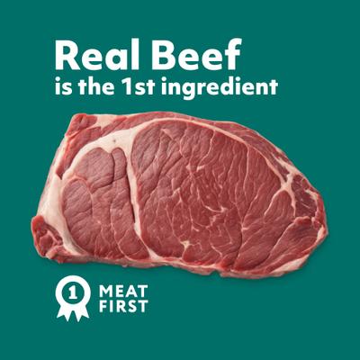 Show full view: Optimeal Digestive Support Grain-Free Tender Morsels with Beef & Rabbit in Savory Sauce Adult Cat Food, 3-oz pouch, case of 12 slide 4 of 8