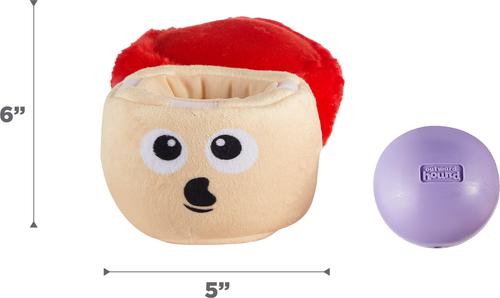 Show full view: Nina Ottosson by Outward Hound Snack Palz Interactive Plush Puzzle Dog Toy slide 8 of 11