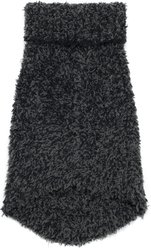 Barefoot Dreams CozyChic Ribbed Dog Sweater, Heathered Carbon/Black, X-Small slide 2 of 2