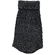 Show in main carousel: Barefoot Dreams CozyChic Ribbed Dog Sweater, Heathered Carbon/Black, Large slide 1 of 3