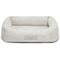 Show in main carousel: Barefoot Dreams CozyChic Dog Bed, Pearl/Silver, Medium slide 1 of 2