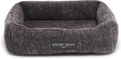 Barefoot Dreams CozyChic Dog Bed, Carbon/Black, Small