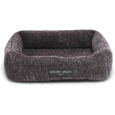 Barefoot Dreams Barefoot Dreams CozyChic Dog Bed, Carbon/Black, Small