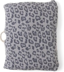 Barefoot Dreams CozyChic Barefoot in the Wild Dog Bed, Linen/Graphite, Large slide 2 of 2
