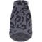 Show in main carousel: Barefoot Dreams CozyChic Barefoot in the Wild Dog Sweater, Graphite/Carbon, X-Large slide 2 of 2