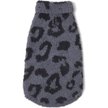 Show in main carousel: Barefoot Dreams CozyChic Barefoot in the Wild Dog Sweater, Graphite/Carbon, X-Large slide 1 of 2