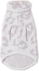 Barefoot Dreams CozyChic Barefoot in the Wild Dog Sweater, Cream/Stone, X-Small slide 2 of 2