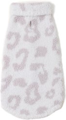 Barefoot Dreams CozyChic Barefoot in the Wild Dog Sweater, Cream/Stone, Medium
