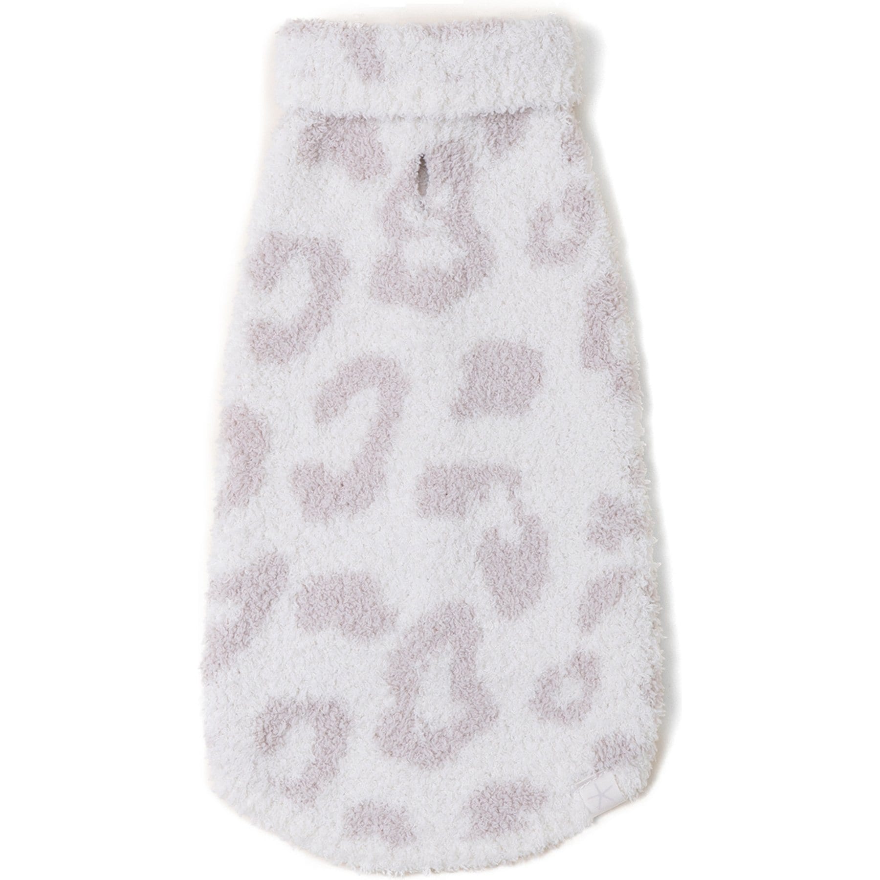 Barefoot Dreams CozyChic Barefoot in the Wild Dog Sweater, Cream/Stone, Small