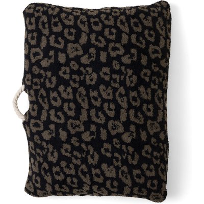 Barefoot Dreams Barefoot Dreams CozyChic Barefoot in the Wild Dog Bed, Thyme/Black, Medium