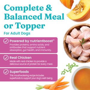 Solid Gold Digestive Support Chicken, Beef & Pumpkin Wet Dog Food, 3.5-oz cup, case of 6