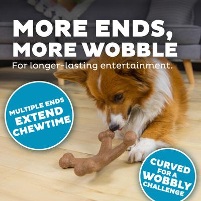 Show full view: Outward Hound Dogwood Jack Bacon Scented Tough Dog Chew Toy, Large slide 5 of 10