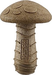 Outward Hound Dogwood Mushroom Peanut Butter Scented Tough Dog Chew Toy, Medium