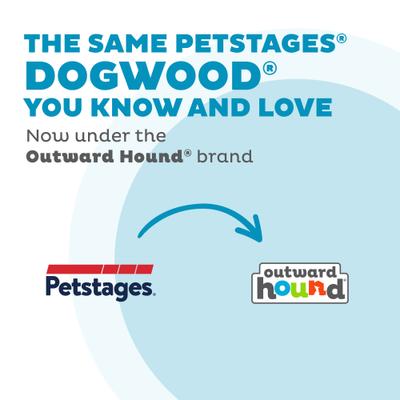 Show full view: Outward Hound Dogwood Hold & Chew Beef Scented Tough Dog Chew Toy, Large slide 8 of 9