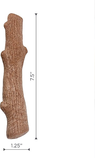 Show full view: Petstages Dogwood Calming Bone Tough Dog Chew Toy, Medium, 2 count slide 8 of 12