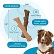 Show in main carousel: Petstages Dogwood Calming Bone Tough Dog Chew Toy, Medium, 2 count slide 3 of 12