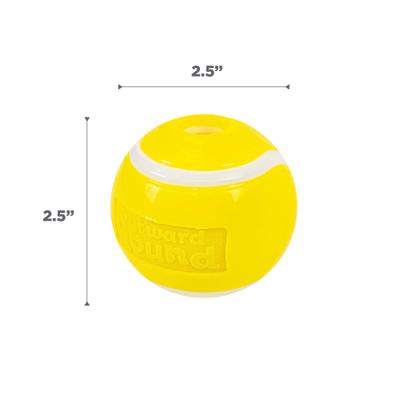 Show full view: Outward Hound Sport Ballz Tennis Ball Treat-Dispensing Fetch Ball Dog Toy slide 7 of 11