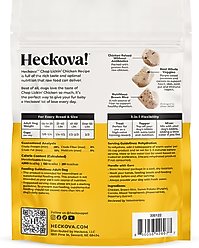Heckova! Chop Lickin' Chicken Raw Freeze-Dried Dog Treats, 4-oz bag slide 2 of 9