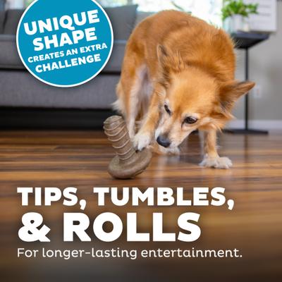 Show full view: Outward Hound Dogwood Mushroom Peanut Butter Scented Tough Dog Chew Toy, Medium slide 4 of 10