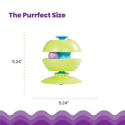 Show full view: Catstages Twist-A-Ball Convertible Cat Toy slide 5 of 9