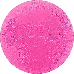 Outward Hound Squeak Ball Dog Toy, Pink