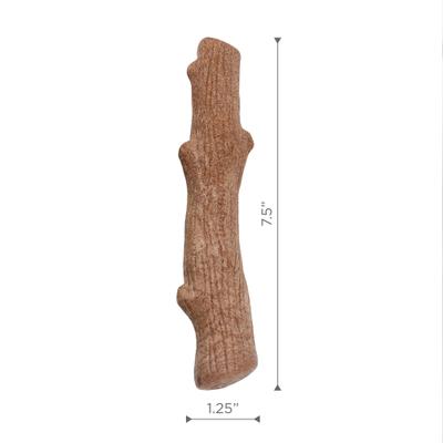 Show full view: Petstages Dogwood BBQ & Natural Flavor Bone Tough Dog Chew Toy, Medium, 2 count slide 8 of 12