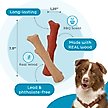 Show in main carousel: Petstages Dogwood BBQ & Natural Flavor Bone Tough Dog Chew Toy, Medium, 2 count slide 3 of 12