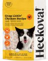Heckova! Chop Lickin' Chicken Raw Freeze-Dried Dog Treats, 4-oz bag