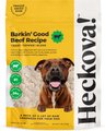 Heckova! Barkin' Good Beef Raw Freeze-Dried Dog Treats, 4-oz bag