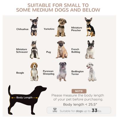 Show full view: PawHut Furniture Style Dog Crate End Table with Soft Cushion, Walnut, 33.5 x 22.75 x 27.5-in slide 9 of 9