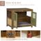 Show in main carousel: PawHut Furniture Style Dog Crate End Table with Soft Cushion, Walnut, 33.5 x 22.75 x 27.5-in slide 5 of 9