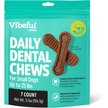 Show in main carousel: Vibeful Small Daily Dental Chews for Dogs, Chicken Flavor, 7 count slide 1 of 9