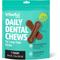 Show in main carousel: Vibeful Large Daily Dental Chews for Dogs, Chicken Flavor, 7 count slide 1 of 10