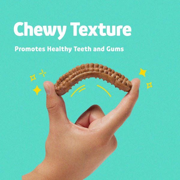 Vibeful Medium Daily Dental Chew Treats for Dogs, Cinnamon Flavor