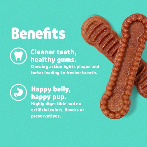 Show full view: Vibeful Large Daily Dental Chews for Dogs, Cinnamon Flavor, 7 count slide 3 of 9