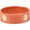 Show in main carousel: Primitives By Kathy Paw Print Ceramic Dog Bowl, Orange, 2-cup slide 1 of 3