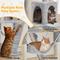Show in main carousel: Yaheetech 54-in Plush Multi-Cat Kitten Tree & Condo, Light Gray slide 4 of 10