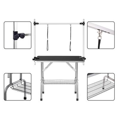 Show full view: Cesicia Folding Dog & Cat Grooming Table, Black, 46-in slide 4 of 6