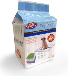 Spotty Indoor Dog Potty System Replacement Puppy Pee Pads, 25 count