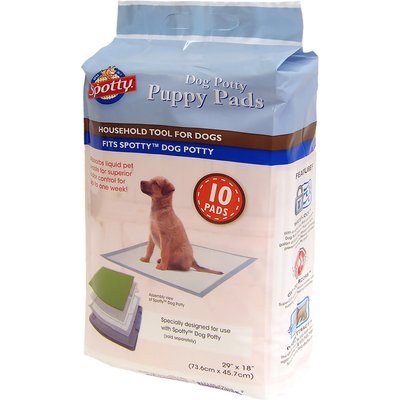 Spotty Spotty Indoor Dog Potty System Replacement Puppy Pee Pads, 10 count