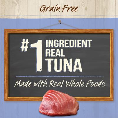 Show full view: Merrick Purrfect Bistro Grain-Free Tuna Pate Canned Cat Food, 3-oz can, case of 3 slide 6 of 13