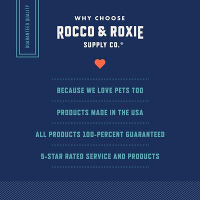 Show full view: Rocco & Roxie Supply Co. Duck Flavored Probiotic Digestive Aid Soft Chew Supplement for Dogs, 60 count slide 5 of 7