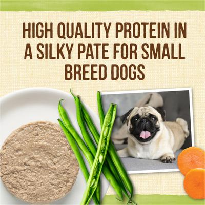 Show full view: Merrick Lil' Plates Petite Pates Premium Grain-Free Lamb Dinner Wet Dog Food, 3-oz can, case of 3 slide 4 of 12