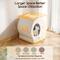 Show in main carousel: Meowant Smart WiFi Enabled Automatic Self-Cleaning Cat Litter Box, Yellow slide 2 of 11