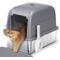 Show in main carousel: Meowant LB02 Stainless Steel Covered Cat Litter Box slide 1 of 10